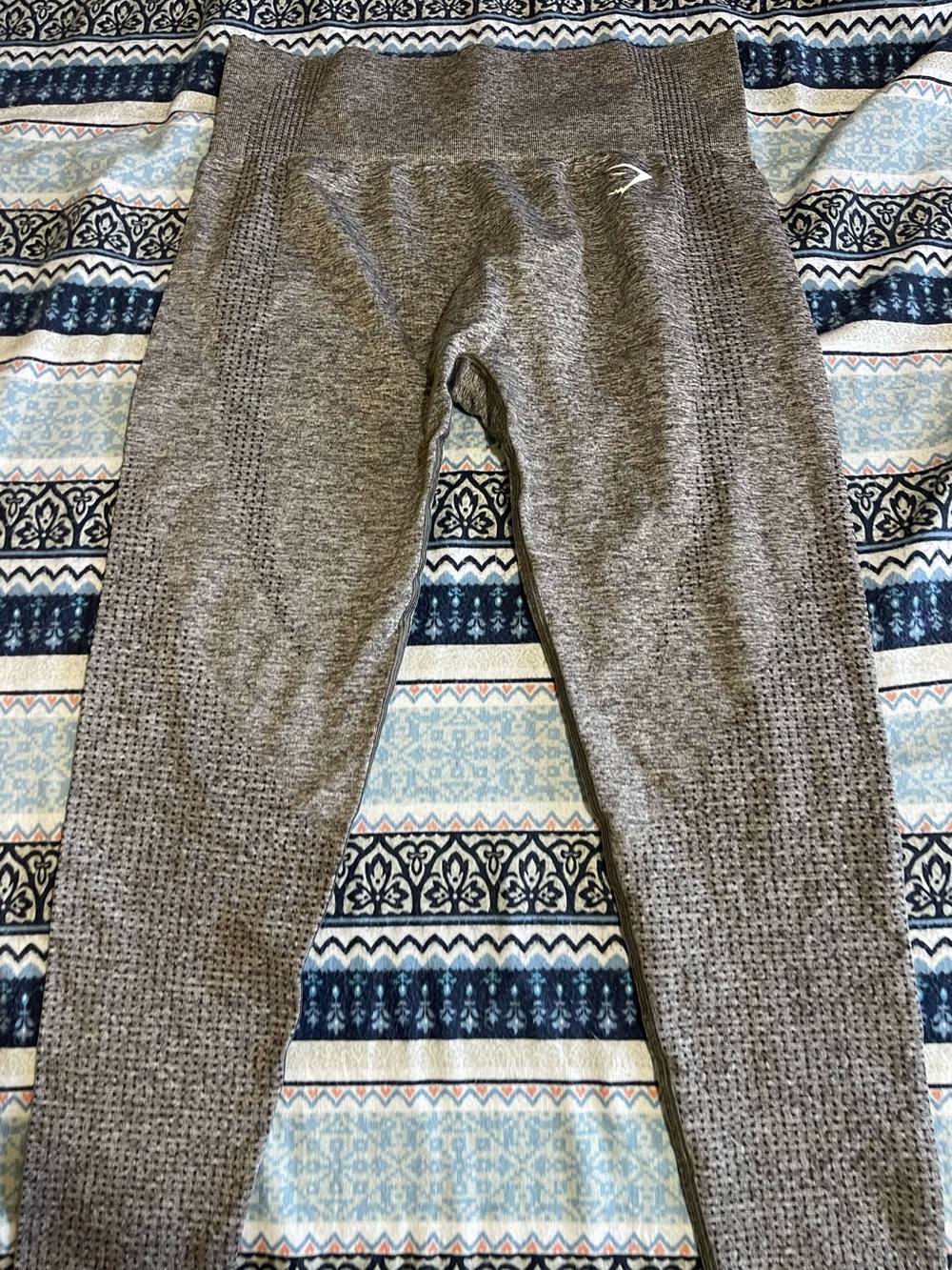 Gymshark Gray Seamless High-Rise Leggings